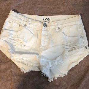 One teaspoon jean shorts
